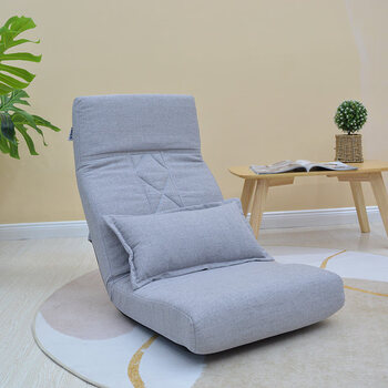 床上坐椅床上椅日式床上座椅飘窗无腿折叠懒人沙发靠背椅孕妇喂奶坐椅