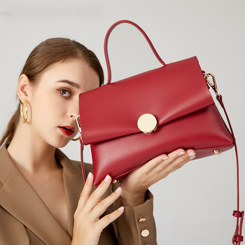 酷奇袋鼠kuqidaishu红色婚包女2023新款感结婚包包婚礼用小众新娘包