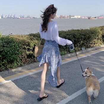 zkhe西双版纳旅行服装三亚穿搭衣服超仙沙滩裙女夏拍照套装海边度假连