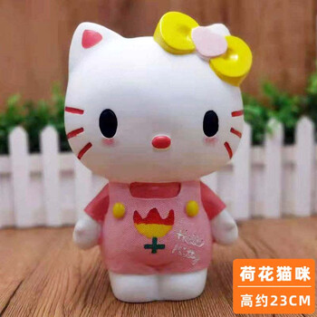 石膏娃娃涂色 幼儿园diy手工玩具皮卡丘摔不坏 彩绘搪胶存钱罐 白胚