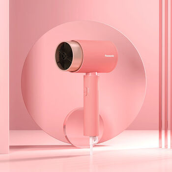 松下吹风机家用负离子护发大风力速干便携宿舍学生吹头发电吹风筒蜜桃