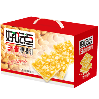 达利园饼干 好吃点香脆腰果饼800g薄饼脆片代餐食品饼干蛋糕零食办公室点心(新老包装随机发货)