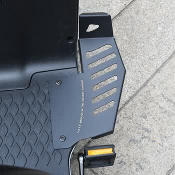 f2脚踏板前置脚蹬搁脚改装配件g2电动车不锈钢踏板折边 g2前脚踏j