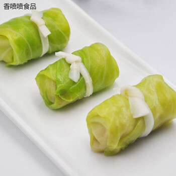 关东煮食材圆白菜卷 火锅好炖菜串串香猪肉卷麻辣烫 800g