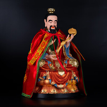 披风三清太上老君太极八卦斗篷神像神明袍吕洞宾寺庙家用披风 红色 15