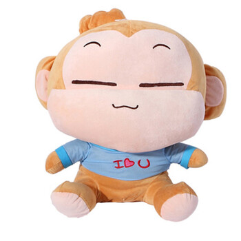 嘻哈猴公仔猴年吉祥物悠嘻猴公仔嘻哈猴一家三口创意压