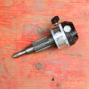 z516mm台钻配件 齿轮轴总长十三牙刻度环手柄座弹簧总成主轴齿条 16mm