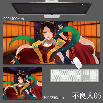 绿野客2023新款不良人鼠标垫 画江湖之不良人女帝鼠标垫超大号动漫