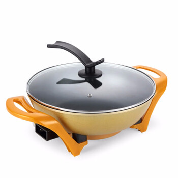 苏 泊尓同款家用连体可炒菜煮饭插电锅一体式小型人能做饭炒锅电烧菜