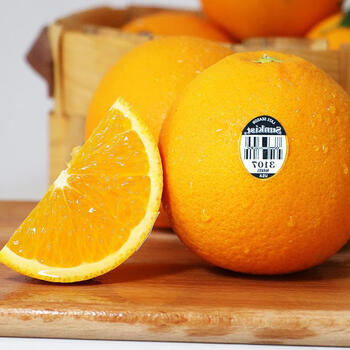 乡语小吖 美国新奇士橙 1斤 黑标脐橙子 新骑士甜橙新鲜进口水果 京东