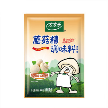 太太乐 鸡精 蘑菇精 复合调味料 素食提鲜 400g