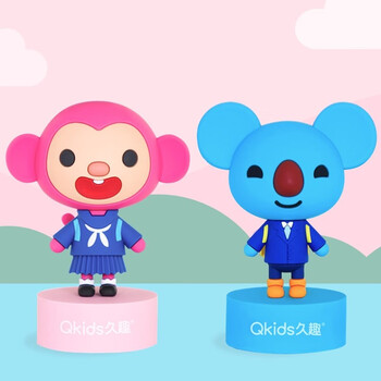 久趣英语 Kobymomo手办摆件盲盒潮流公仔儿童摆件可爱玩具礼物粉色momo款 图片价格品牌报价 京东