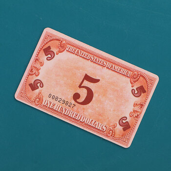 麻将筹码卡片筹码币麻将馆棋牌室打牌专用钱牌子套装塑料代币5元面值