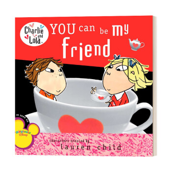 你可以成為我的朋友 查理與勞拉系列 you can be my friend 英語繪本