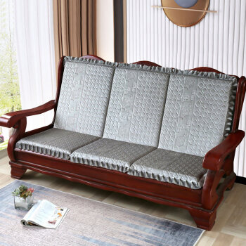 春夏秋椅坐垫带靠背一体的实木沙发垫带靠背木椅子坐垫靠垫连体一体