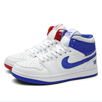 aj秋季高帮鸳鸯鞋子男潮鞋空军一号男款运动板鞋女鞋 鸳鸯色(左右随机