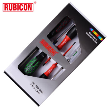 罗宾汉（RUBICON）RES-830 螺丝刀起子套装起子组部分高压绝缘VED1000V 5件套
