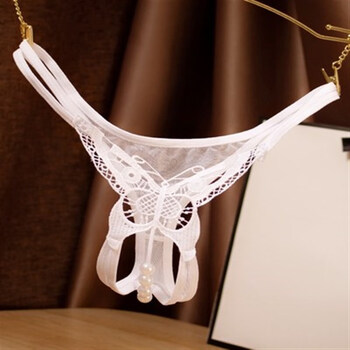 班廊狸珍珠内裤 大珍珠内裤女内入珍珠内裤超大颗粒鲍里藏珍珠内裤