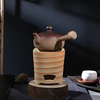 红泥火炭炉 潮汕手工碳炉烧炭炉红泥小火炉风炉复古功夫家用橄榄炭