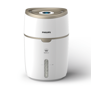 飞利浦（PHILIPS）京品家电加湿器 轻音便捷 纳米无雾恒湿 静音母婴卧室两用空气加湿器 HU4816/00