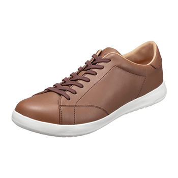 regal丽格日本品牌22春季新品休闲春秋系带素面平底男鞋57bl br(褐色)