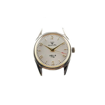 上海钻石牌手表机械表男士手动上发条库存17钻复古老表8120无表带仅