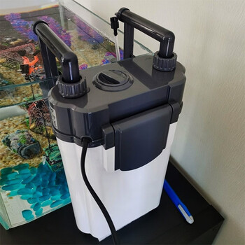 sobo松宝鱼缸过滤器水草缸壁挂式过滤桶瀑布外置过滤净水系统除油膜器