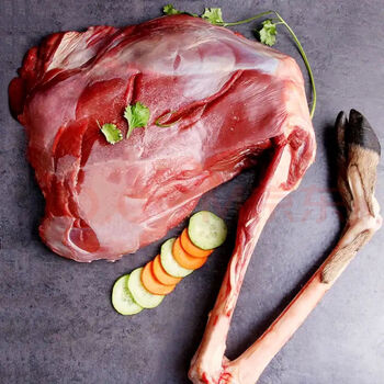 顺丰速运长白山东北特产正宗梅花鹿整只鹿腿新鲜鹿肉每日现杀鹿场直销