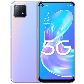 OPPO A72 双模5G 90Hz灵点屏 大电池 18W快充 后置三摄AI美颜拍照视频手机 8GB+128GB 氧气紫