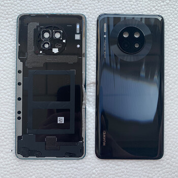 mate30后盖(亮黑色)95新 拆机带镜框 工具