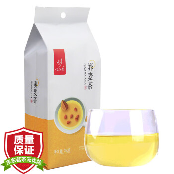 忆江南 茶叶 花草茶 袋泡荞麦茶 烘培原味花茶 250g