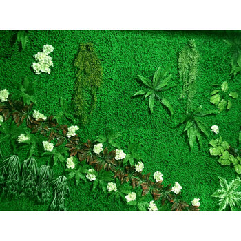 【京东优选】仿植物墙绿植墙塑料假花草皮墙面装饰绿色草坪上墙背景墙