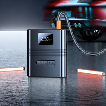 汽车应急启动电源车载充气泵一体机大容量12v启动器电瓶搭电神器适用