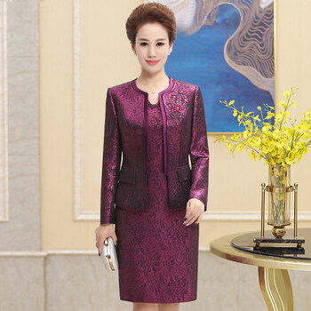 mornymoss品牌婚礼妈妈装礼服新款装婚宴婚礼妈妈装结婚庆礼服婚礼