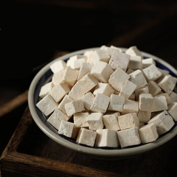 四月乡下白茯苓250克小块土特产茯苓粉生茯苓颗粒