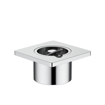 鸣超泳池浴缸地漏全铜鱼缸温泉潜水游泳池用地漏拉环密封dn50/75/110