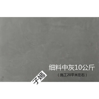 清水混凝土漆工业风内外墙涂料潮耐磨艺术水泥漆10kg定制清水细料中灰