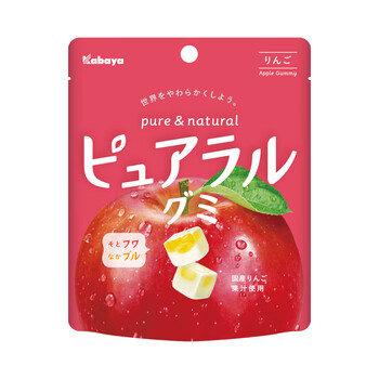 日本进口卡巴也kabaya葡萄苹果荔枝味夹心果汁软糖多口味选择办公室休闲零食苹果味 图片价格品牌报价 京东