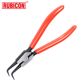 罗宾汉（RUBICON）RSO-175B 卡簧钳挡圈钳弯嘴钳曲咀弹簧介指钳外环 7英寸175mm