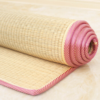 龙须草席定做草席白麻筋15米18米121米空调凉席蔺草席炕席特密加厚