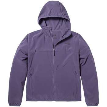 北面thenorthface夹克女户外防泼水防晒衣皮肤衣季新款wcpn14紫色s155