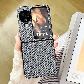 壳布斯 oppofindn3flip手机壳折叠屏格纹网红防摔男女款oppon3轻奢