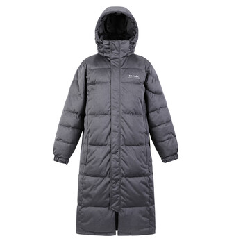 中央戏剧学院羽绒服中戏长款艺考羽绒服加长加厚男女款原版定 深灰色