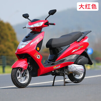 定制全新迅鹰省油国四电喷踏板摩托车燃油整车可上牌助力代步125c女士