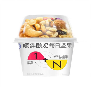 澳颜莱雅弥优格嚼绊水果谷物拌酸奶营养代餐燕麦早餐奶拌坚果1n饮品1n