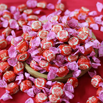 太妃糖结婚奶糖咖啡原味巧克力夹心糖糖果婚庆红色喜糖批发年货厂