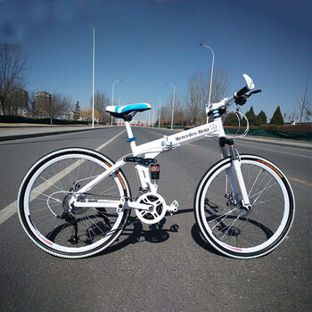 捷安特(giant)奔驰折叠山地车变速自行车27速30速学生竞速单车代步