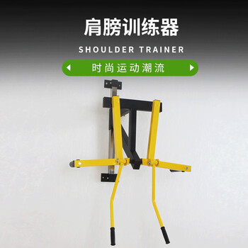 臂膀提肩训练器家用商用肌肉健身肩举机侧平举训练挂肩部训练器 臂膀