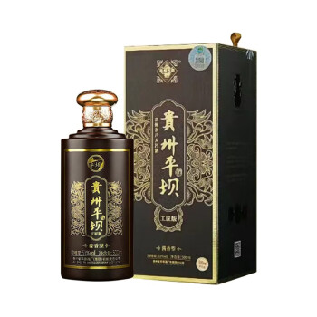 平坝（PING BA）酱香型白酒 贵州老八大名酒 商务宴请  送礼佳品 53度 500mL 1瓶 工匠版单瓶装