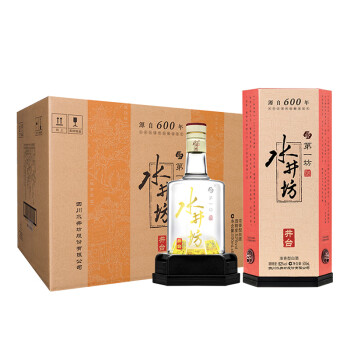 水井坊 高度白酒 浓香型 井台瓶 52度500ml*6瓶 整箱装